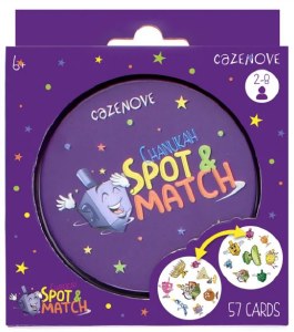 Picture of Chanukah Spot and Match Card Game in Tin